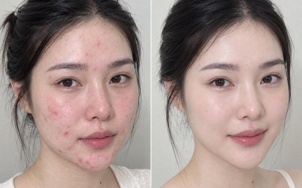 SRG before and after